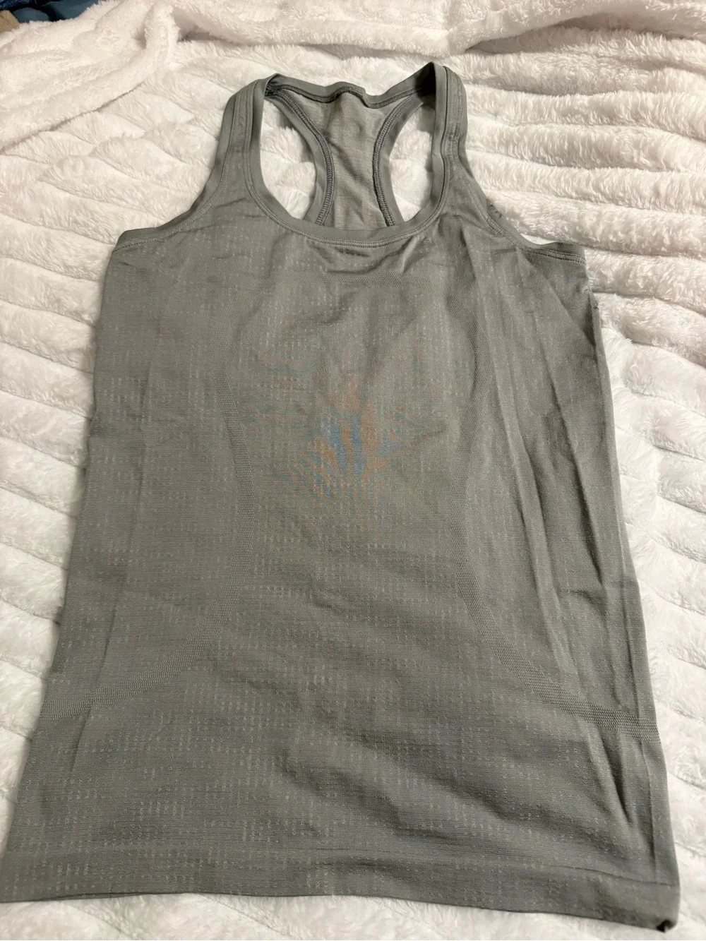 lululemon athletica Gray Racerback Tank